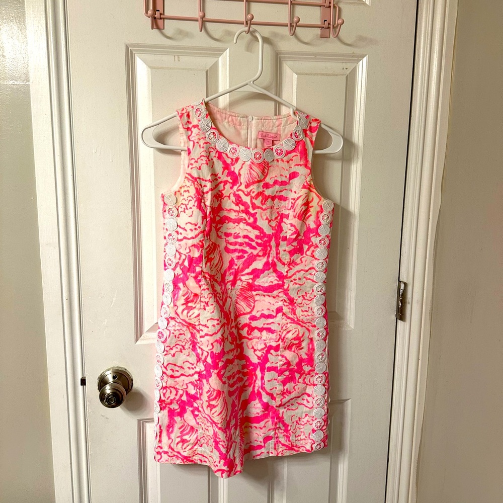 Lilly Pulitzer Mini Mika Shift (girls) Size 14